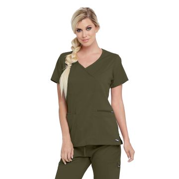 Grey's Anatomy GRST001 Women's Three-Pocket V-Neck Kim Scrub Top