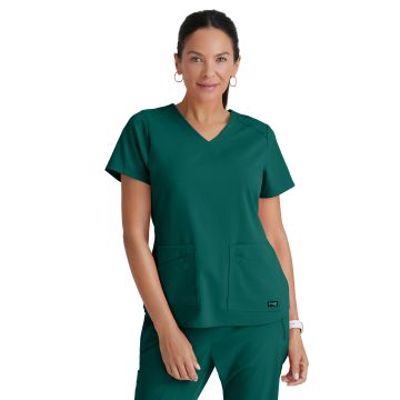Grey's Anatomy GRST011 Women's Four-Pocket V-Neck Emma Scrub Top