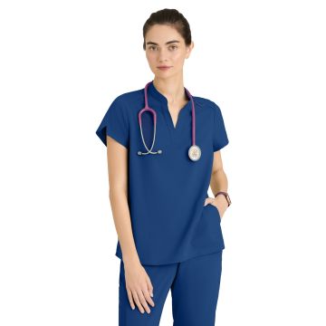 Grey's Anatomy GRST230 Women's Two-Pocket Avery Scrub Top