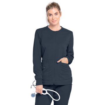 Grey's Anatomy GRSW017 Women's Three-Pocket Millie Warm-Up Jacket