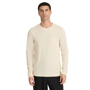 Grey's Anatomy GSST256 Men's One-Pocket Nomad Waffle Knit Top