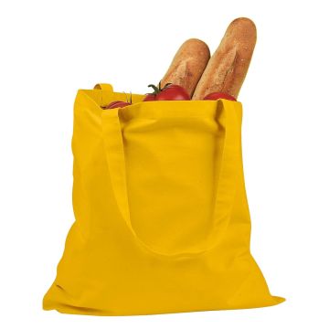 BAGedge BE007 6 oz. Canvas Promo Tote - YELLOW