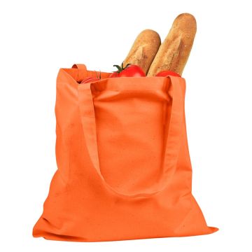 BAGedge BE007 6 oz. Canvas Promo Tote - ORANGE