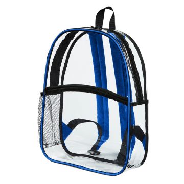 BAGedge BE259 Clear PVC Backpack