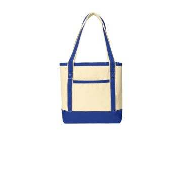 Port Authority &  Medium Cotton Canvas Boat Tote. BG412