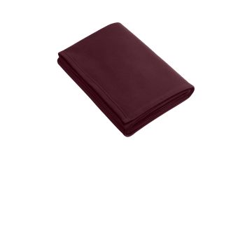 Port Authority BP60 Port Authority Core Fleece Blanket. BP60 - Maroon