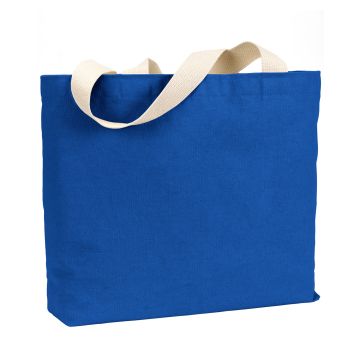Bayside BS600 12 oz. Cotton Canvas Jumbo Tote