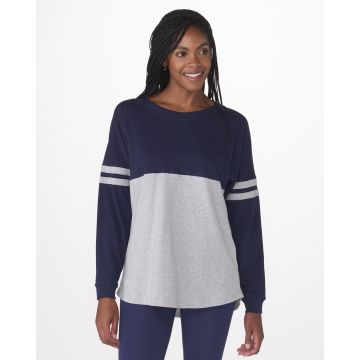 Boxercraft BW3514 Women's Oversized Pom Jersey Fleece