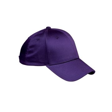 Big Accessories BX020 6-Panel Structured Twill?Cap - PURPLE