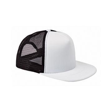 Big Accessories BX030 5-Panel Foam Front Trucker Cap