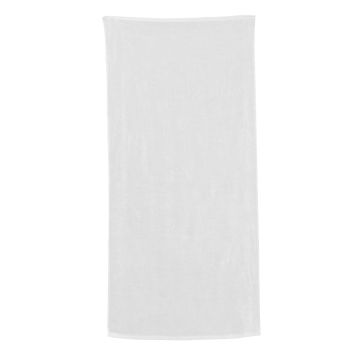 Carmel Towel Company C3060 Classic?Beach Towel - WHITE