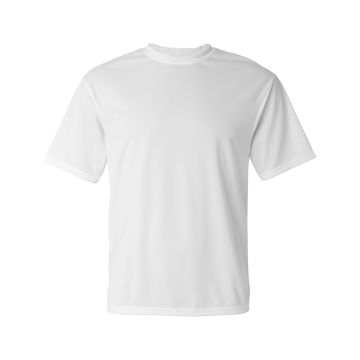 C2 Sport C5100 Unisex  Basic Performance T-Shirt - WHITE