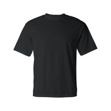 C2 Sport C5100 Unisex  Basic Performance T-Shirt - BLACK