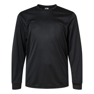 C2 Sport C5204 Youth Performance Long Sleeve T-Shirt - BLACK