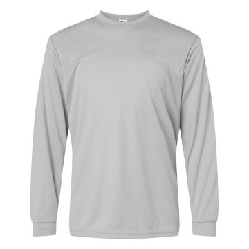 C2 Sport C5204 Youth Performance Long Sleeve T-Shirt - SILVER