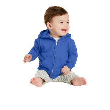 Port & Company &  Infant Core Fleece Full-Zip Hooded Sweatshirt. CAR78IZH