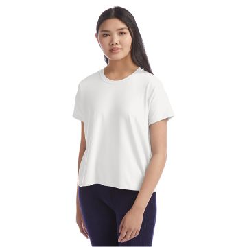 Champion CHP130 Ladies' Relaxed Essential T-Shirt - WHITE