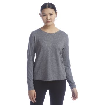 Champion CHP140 Women's Cutout Long Sleeve T-Shirt