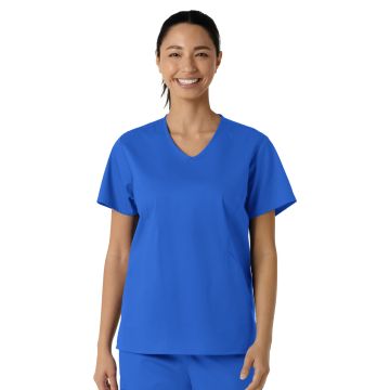 Wink 106 Women's Three-Pocket Curved V-Neck Top
