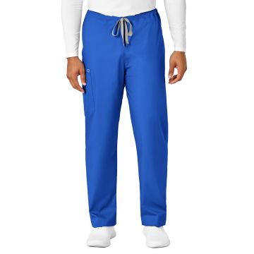 Wink 500 Unisex Four-Pocket Drawstring Cargo Pant - Royal