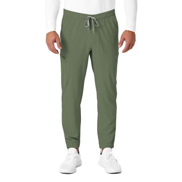 Wink 5034 Men's Eight-Pocket Jogger Pant - Olive