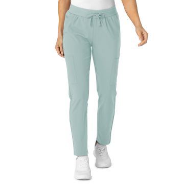 Wink 5045 Women's Eight-Pocket Flex-N-Reach Track Pant - Sky Blue