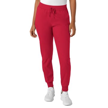 Wink 5151 Women's 6-Pocket Jogger Pant - Red