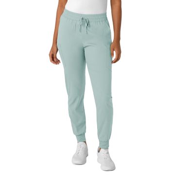 Wink 5151 Women's 6-Pocket Jogger Pant - Sky Blue