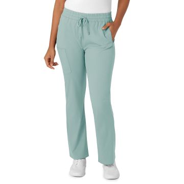 Wink 5251 Women's 6-Pocket Bootcut Pant - Sky Blue