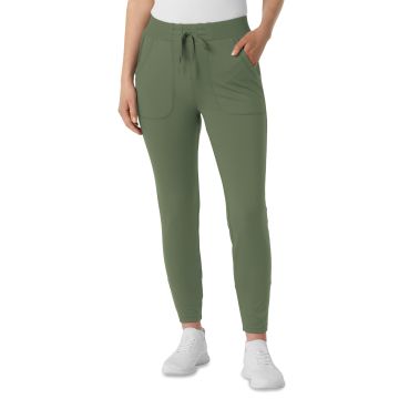 Wink 5259 Women's Five-Pocket Athletic Track Pant - Olive