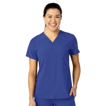 Wink 6045 Women's Three-Pocket Flex-N-Reach V-Neck Top