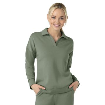 Wink 6189 Women's Relaxed Pullover Polo