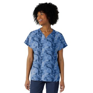 Wink 6267 Women's Dolman Print Scrub Top