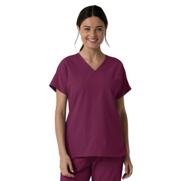 Wink 6280 Women's Three-Pocket Drop Shoulder Tunic Scrub Top
