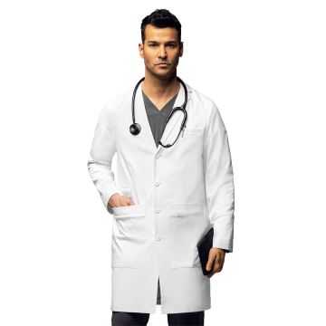 Wink 7372 Men's Four-Pocket 38" Full-Length Lab Coat