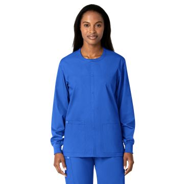 Wink 800 Unisex Five-Pocket Snap Front Jacket - Royal