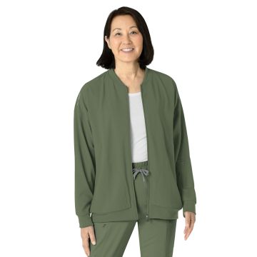 Wink 8066 Women's 8-Pocket Bomber Jacket
