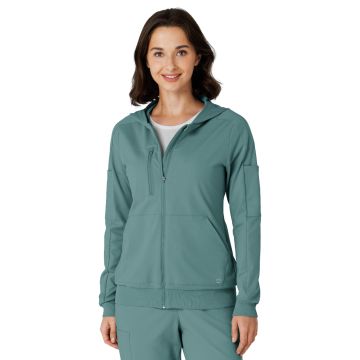 Wink 8159 Knit Women’s Four-Pocket Zip Hoodie