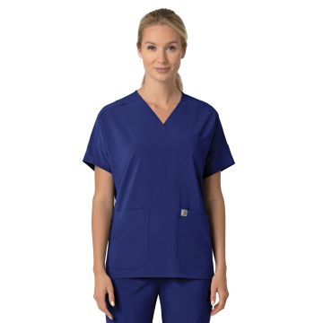 Carhartt Scrubs C13110 Women's Four-Pocket Oversized V-Neck Top