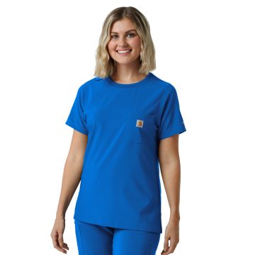 Carhartt Scrubs C13510 Women's One-Pocket Crew Neck Scrub Top
