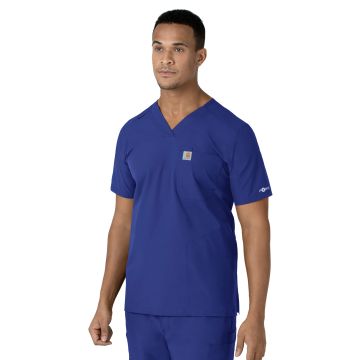 Carhartt Scrubs C16113 Men's Four-Pocket Modern Fit V-Neck Top