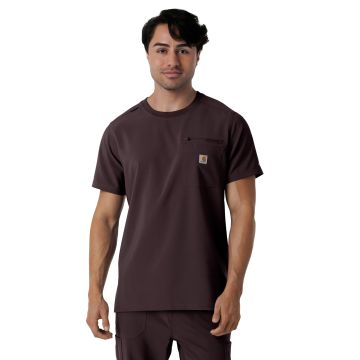 Carhartt Scrubs C16510 Men's Two-Pocket Crew Neck Scrub Top