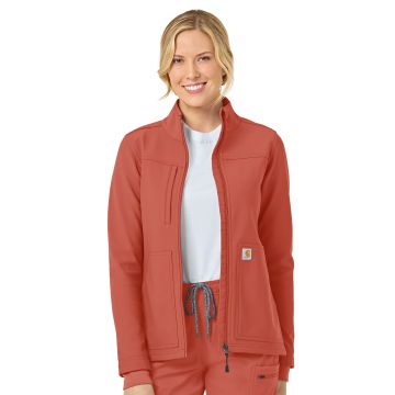 Carhartt Scrubs C81023 Women's Three-Pocket Bonded Fleece Jacket