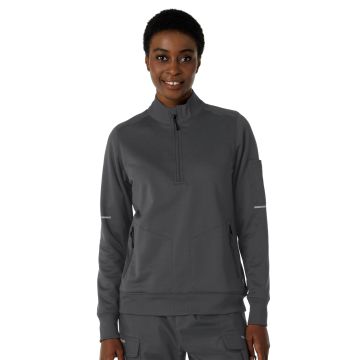 Carhartt Scrubs C82912 Women's Four-Pocket Half Zip Fleece Jacket