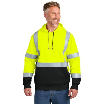 CornerStone ANSI 107 Class 3 Heavy-Duty Fleece Pullover Hoodie CSF301
