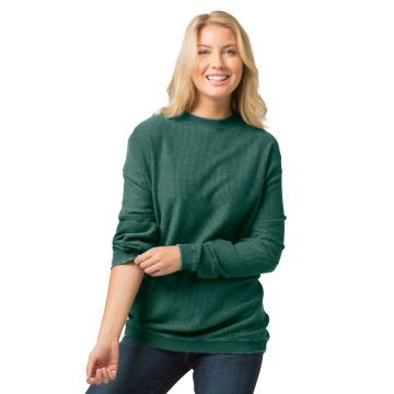 Boxercraft D02 LadiesRally Corduroy Knit Pullover Crew
