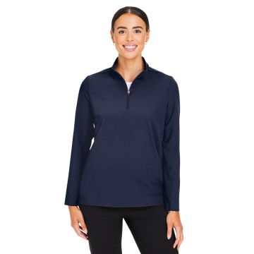 Devon & Jones DG410W Crownlux Performance Women's Windsor Welded Quarter-Zip