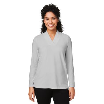 Devon & Jones DP121W Ladies' Raleigh Shawl Collar Knit Top