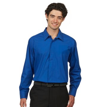 Edwards 1290 Men's Café Long Sleeve Shirt - Royal