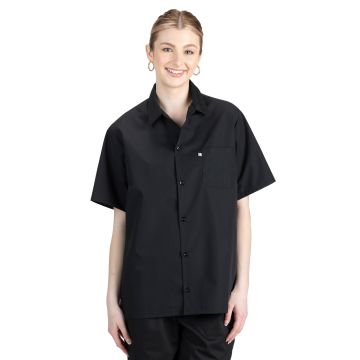 Edwards 1303 Unisex 1-Pocket Button Closure Cook Shirt